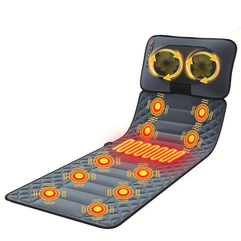 Full Body Massager Mat with Shiatsu Neck Massager
